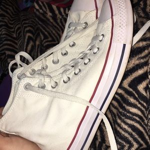 White high top converse